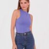 Body Lycra Algodón Asimétrico
