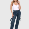 Jeans Cargo Elasticado