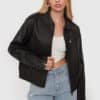 Chaqueta Ecocuero Deslavada