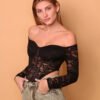 Corset Encaje Elasticado