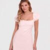 Vestido Manga Globo