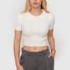 Chaleco Tejido Cuello Camisero Manga Corta