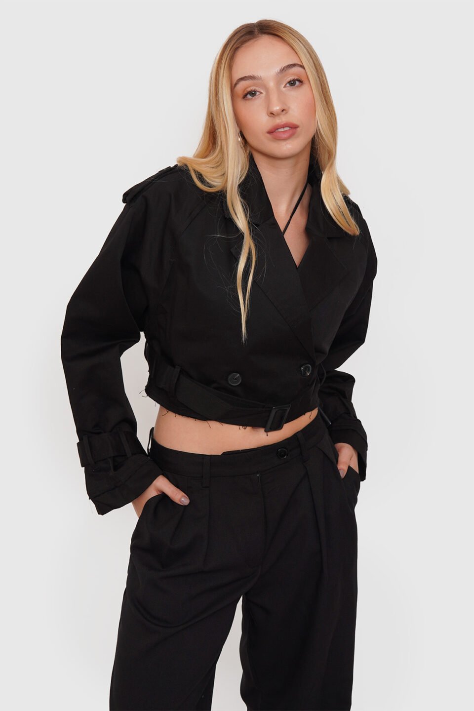 Trench Gabardina Forrado
