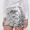Falda Lentejuelas con Short Interno