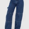 Jeans Wide Costuras Segmentadas