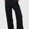 Pantalón Sastre con Aplicación Ecocuero