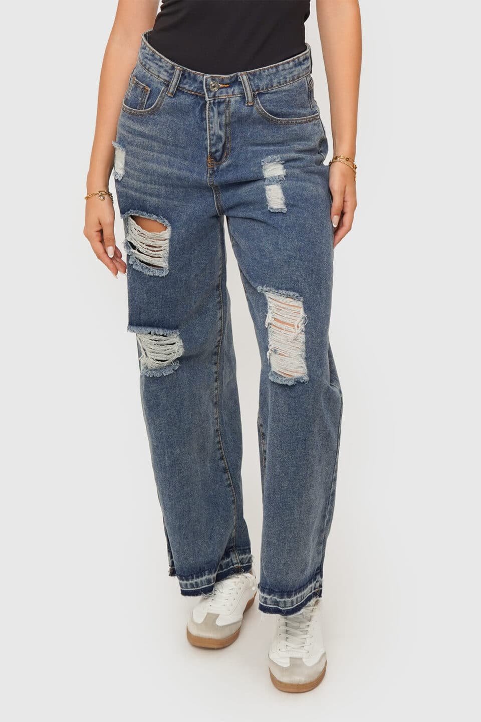 Jean Wide Legs Destroyer