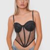 Corset Gasa Print