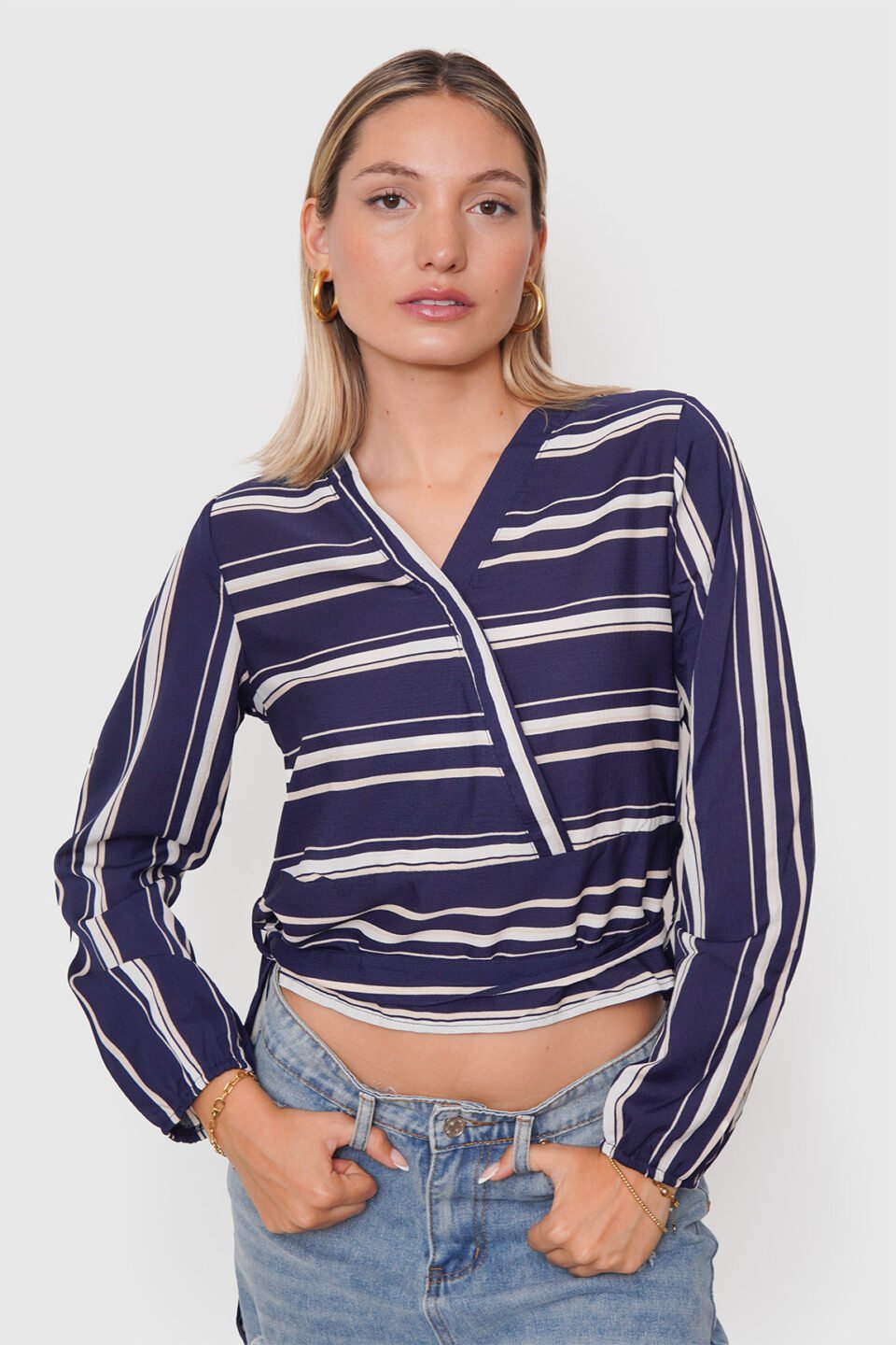Blusa Rayas