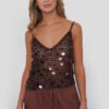 Top Crochet + Lentejuelas