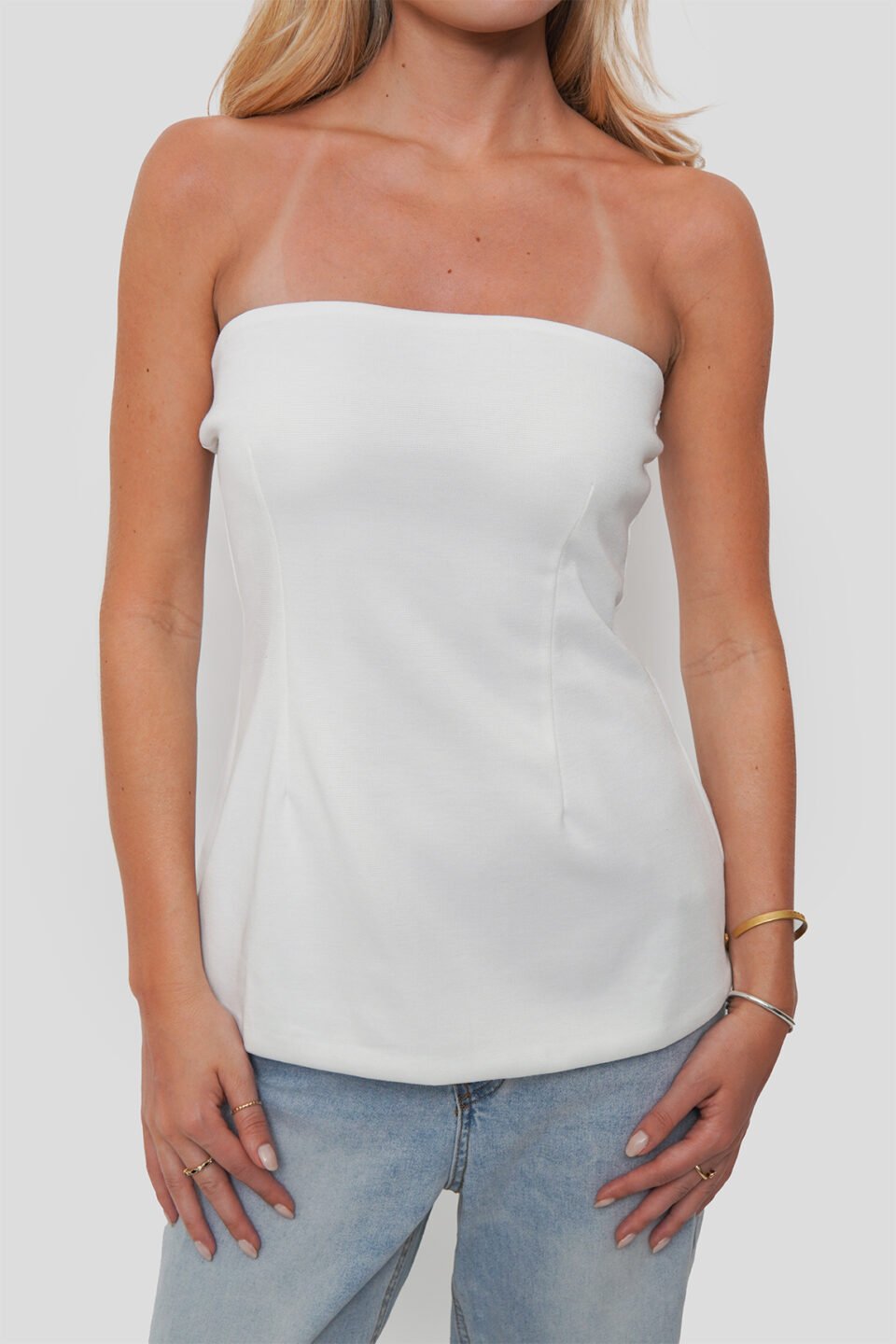 Top Strapless Elasticado