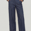 Pantalón Wide Leg con Costuras Frontales