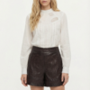 Short Ecocuero Bordado