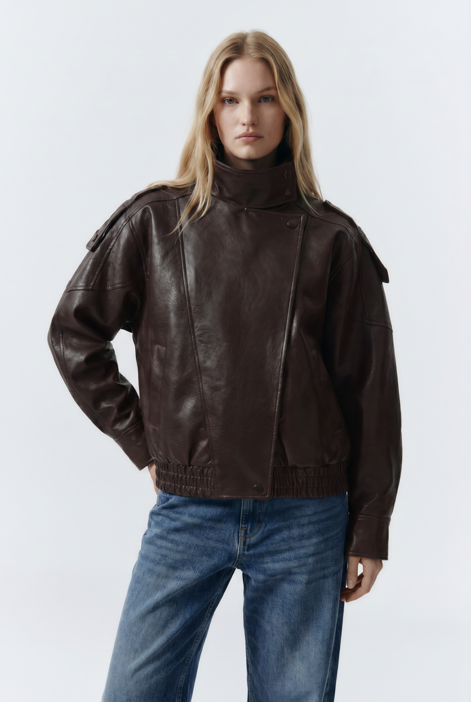 Chaqueta Biker de Ecocuero