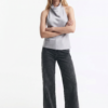 Top Halter de Satín Elegante