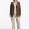 Blazer de Gamuza Premium con Forro