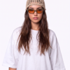 Gorro Casquete de Crochet con Conchitas